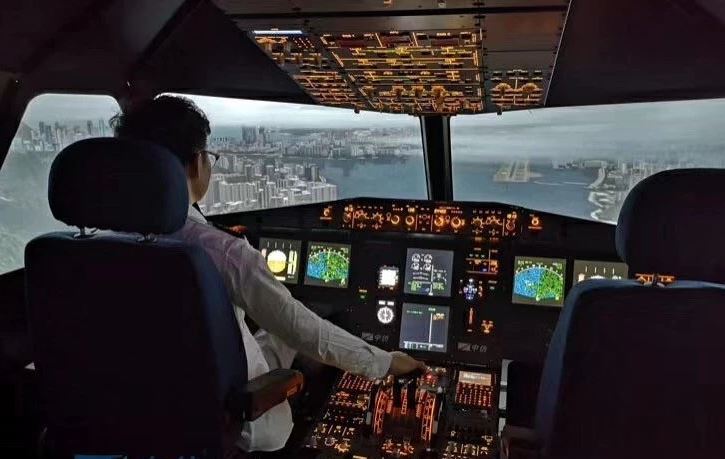 100萬(wàn)，空客A320飛行模擬器出售，九成新，免費(fèi)運(yùn)輸安裝！  